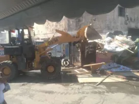 Imagem ilustrativa da imagem 'Cracolândia' é demolida em operação na Zona Norte do Rio