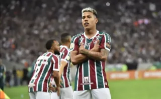 Imagem ilustrativa da imagem Fluminense recusa segunda proposta da Udinese por Matheus Martins
