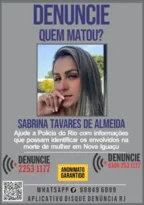 Imagem ilustrativa da imagem Portal pede informações sobre assassino de mulher na Baixada