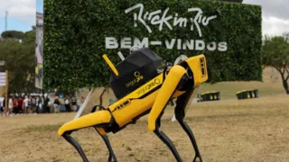 Imagem ilustrativa da imagem Rock In Rio terá cão-robô para reforçar segurança do evento