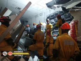 Imagem ilustrativa da imagem Desabamento deixa mortos e mais de 30 feridos em São Paulo