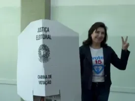 Imagem ilustrativa da imagem 'Ciclo encerrado', diz Tebet durante voto no Mato Grosso do Sul