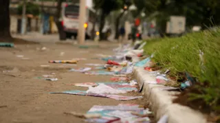 Imagem ilustrativa da imagem Mais lixo foi produzido no Rio nesta eleição em comparação com 2018