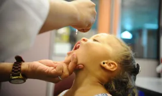 Imagem ilustrativa da imagem Estado do Rio tem queda de vacinação contra a paralisia infantil