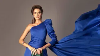 Imagem ilustrativa da imagem Modelo Isabella Menin vence concurso Miss Grand International