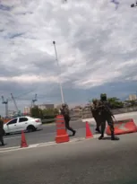 Imagem ilustrativa da imagem Clima tenso: Exército e PRF fazem operação na Ponte Rio-Niterói