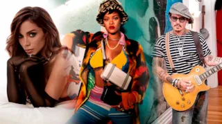 Imagem ilustrativa da imagem Anitta e Johnny Depp são nomes confirmados em desfile de Rihanna