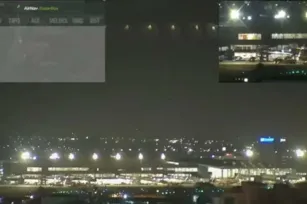 Imagem ilustrativa da imagem Vídeo: pilotos relatam luzes estranhas no céu de Porto Alegre