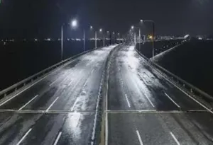Imagem ilustrativa da imagem Ponte Rio-Niterói é fechada por tempo indeterminado
