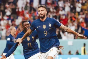 Imagem ilustrativa da imagem França passa susto, mas goleia na estreia da Copa