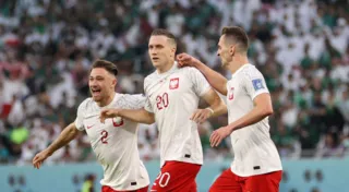 Imagem ilustrativa da imagem Polônia vence a Arábia Saudita e fica de olho no jogo da Argentina