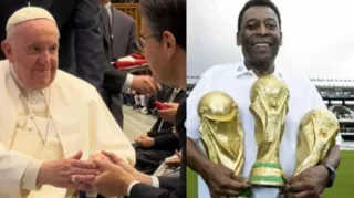 Imagem ilustrativa da imagem Papa Francisco diz estar rezando por recuperação de Pelé