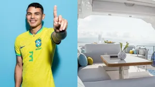 Imagem ilustrativa da imagem Conheça o iate do capitão da Seleção Brasileira; veja fotos