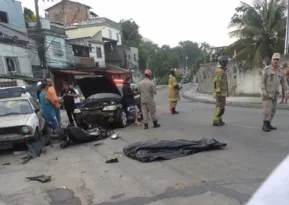 Imagem ilustrativa da imagem Motociclista morre após se chocar com carro em Niterói