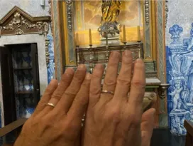 Imagem ilustrativa da imagem Marcos Caruso nega que tenha casado em Lisboa: 'Anéis de feirinha'