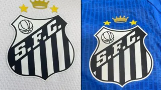 Imagem ilustrativa da imagem Santos adiciona coroa no escudo em homenagem a Pelé