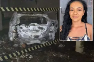 Imagem ilustrativa da imagem Mulher morre queimada após colocar fogo no carro do marido