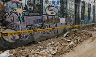 Imagem ilustrativa da imagem Desabamento de prédio deixa famílias desalojadas no Rio