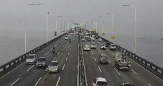 Imagem ilustrativa da imagem Trânsito complicado nos acessos à Ponte Rio-Niterói