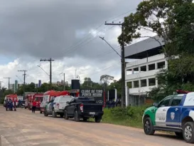 Imagem ilustrativa da imagem Explosão em clube de tiro em Manaus deixa quatro pessoas mortas
