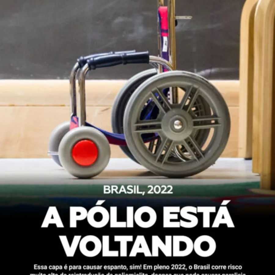 Imagem ilustrativa da imagem Brasil corre risco muito alto de reintrodução da pólio