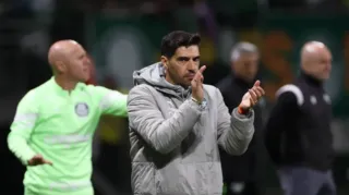 Imagem ilustrativa da imagem Abel Ferreira defende Breno Lopes após comemoração polêmica