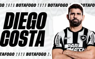 Imagem ilustrativa da imagem Botafogo anuncia contratação de Diego Costa para reforçar o ataque