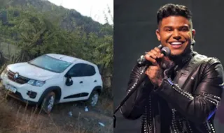 Imagem ilustrativa da imagem Cantor sertanejo capota com carro antes de show na Bahia