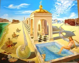 Imagem ilustrativa da imagem Exposição leva mistérios da pintura surrealista a Niterói