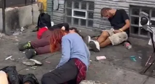 Imagem ilustrativa da imagem Impacto da 'droga zumbi' em ruas dos EUA choca a web; vídeo