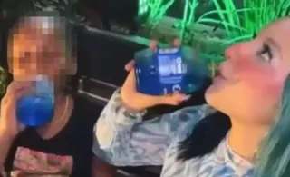 Imagem ilustrativa da imagem Influenciadora fala após dar bebida alcoólica para criança; vídeo