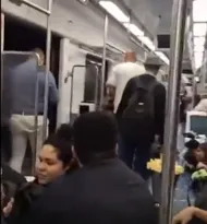 Imagem ilustrativa da imagem Passageiros relatam arrastão em trem da Zona Norte; vídeo