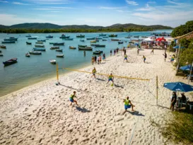 Imagem ilustrativa da imagem Torneio de Beach Tennis chega a Cabo Frio neste sábado