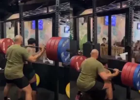 Imagem ilustrativa da imagem Vídeo: Fisiculturista morre ao tentar levantar 210 kg