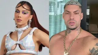 Imagem ilustrativa da imagem Anitta e Felipe Ret fogem de festa para 'namorar'