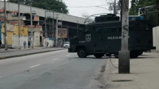 Imagem ilustrativa da imagem Segurança é reforçada no Jacarezinho após ataque a tiros contra PMs