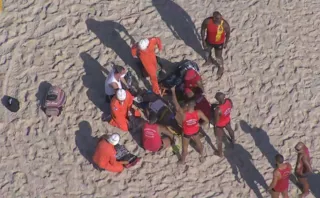 Imagem ilustrativa da imagem Turista mineira morre afogada em praia da Zona Sul carioca