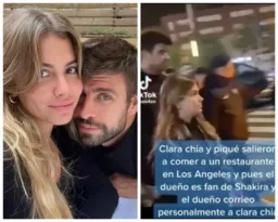 Imagem ilustrativa da imagem Piqué e Clara são expulsos de restaurante por dono fã de Shakira