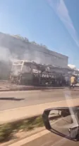 Imagem ilustrativa da imagem Vídeos: ônibus são recolhidos após ataques criminosos em Caxias