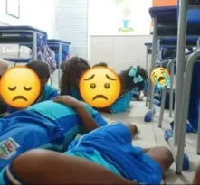 Imagem ilustrativa da imagem Vídeo: crianças ficam 'presas' em escola de SG devido à operação