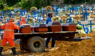 Imagem ilustrativa da imagem Brasil alcança a triste marca de 700 mil mortes por covid-19