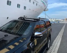 Imagem ilustrativa da imagem Turista é preso ao tentar embarcar com cocaína em cruzeiro no Rio