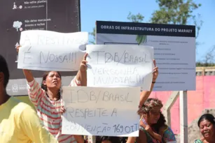 Imagem ilustrativa da imagem Indígenas protestam contra construção de resort em Maricá