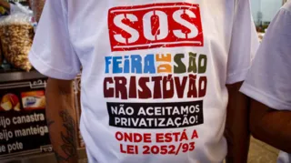 Imagem ilustrativa da imagem 'Querem tirar da gente', diz lojista sobre feira de São Cristóvão