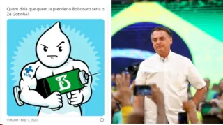 Imagem ilustrativa da imagem Ação da PF na casa de Bolsonaro vira meme na web