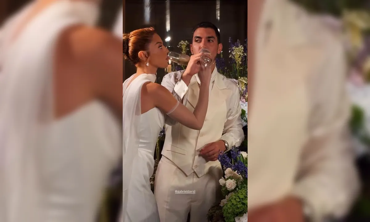 Giovanna Lancellotti se casa com presidente da Liesa em cerimônia luxuosa no Cristo Redentor