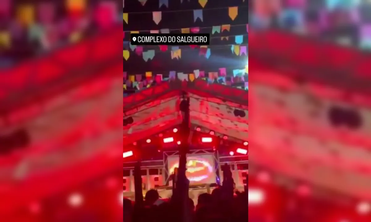 Tráfico faz festão com foguetório para Rabicó em São Gonçalo