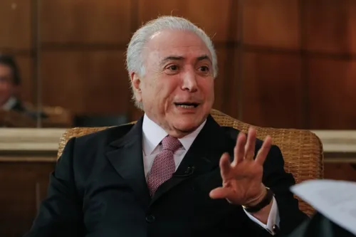 Entrevista ao programa “Data Venia” 
(São Paulo - SP, 27/12/2018) Presidente da República Michel Temer, durante gravação em 06/12/2018 para o programa “Data Venia” apresentado pelo Dr. Flávio D`urso, da Rede TV.

Foto: Cesar Itiberê/PR