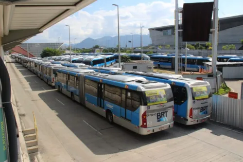 Imagem ilustrativa da imagem Motoristas do BRT realizam paralisação nesta segunda