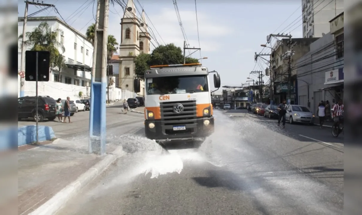 Imagem ilustrativa da imagem Sanitização das ruas de São Gonçalo volta a partir da próxima quarta-feira